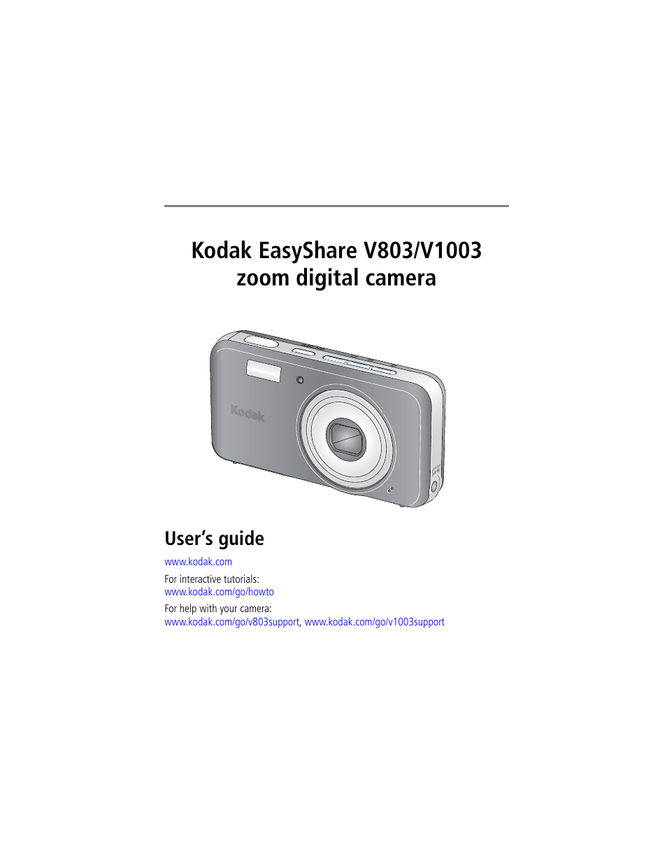 Kodak EasyShare User Manual | 76 pages