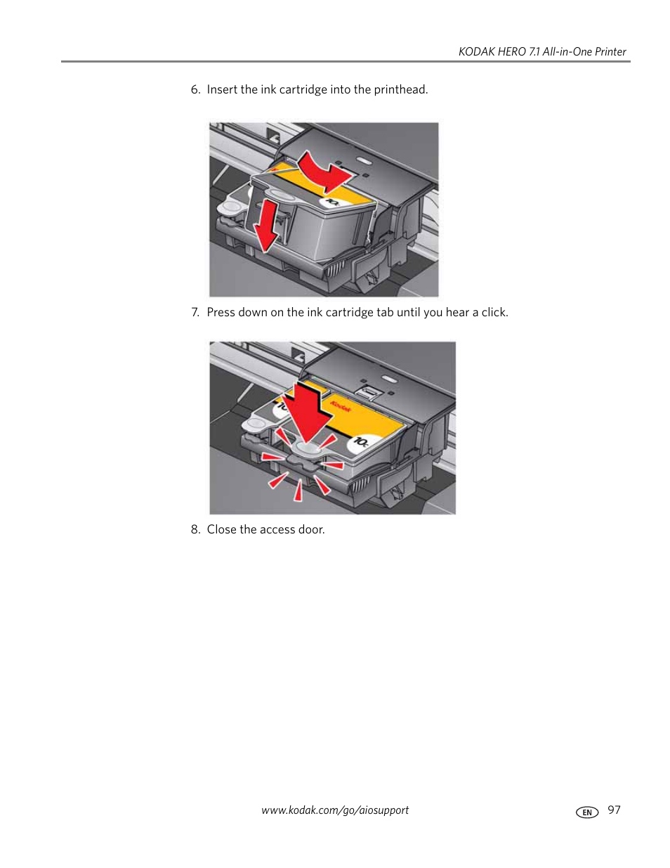 Kodak HERO 7.1 User Manual | Page 103 / 127