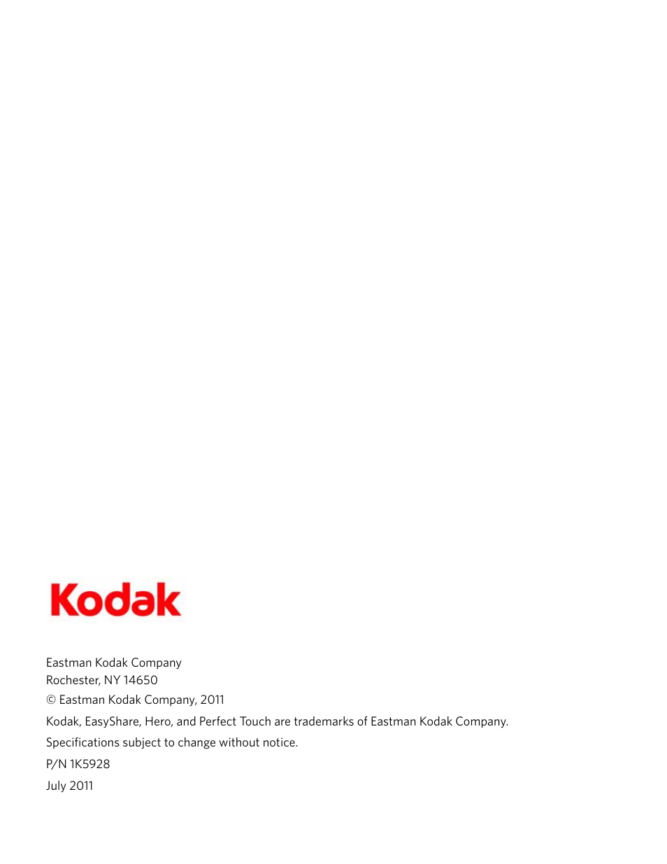 Kodak HERO 7.1 User Manual | Page 2 / 127