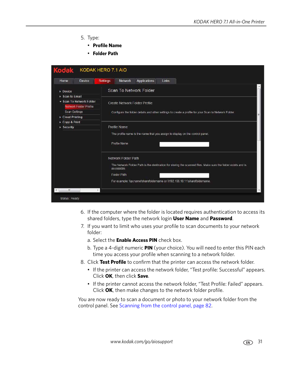 Kodak HERO 7.1 User Manual | Page 37 / 127