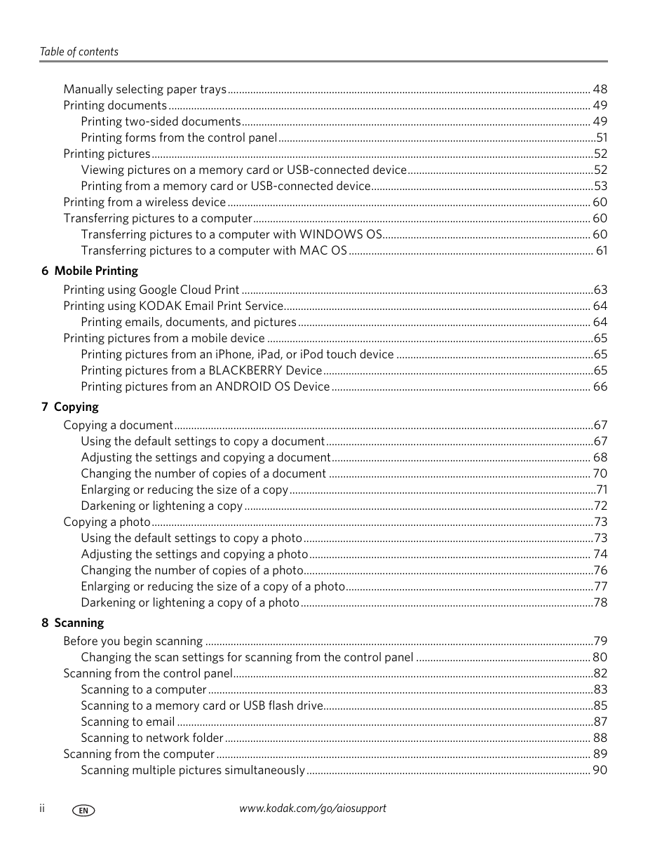 Kodak HERO 7.1 User Manual | Page 4 / 127