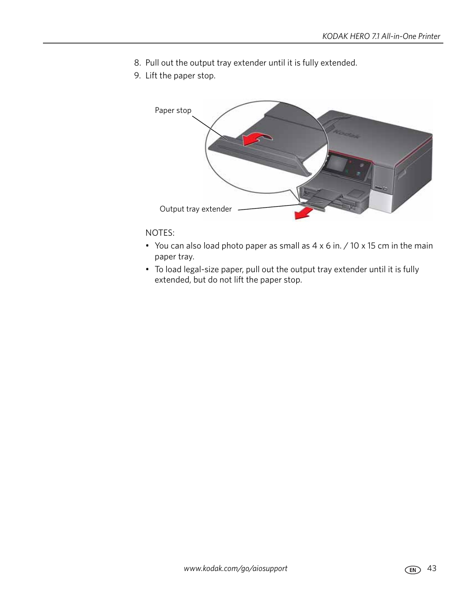 Kodak HERO 7.1 User Manual | Page 49 / 127