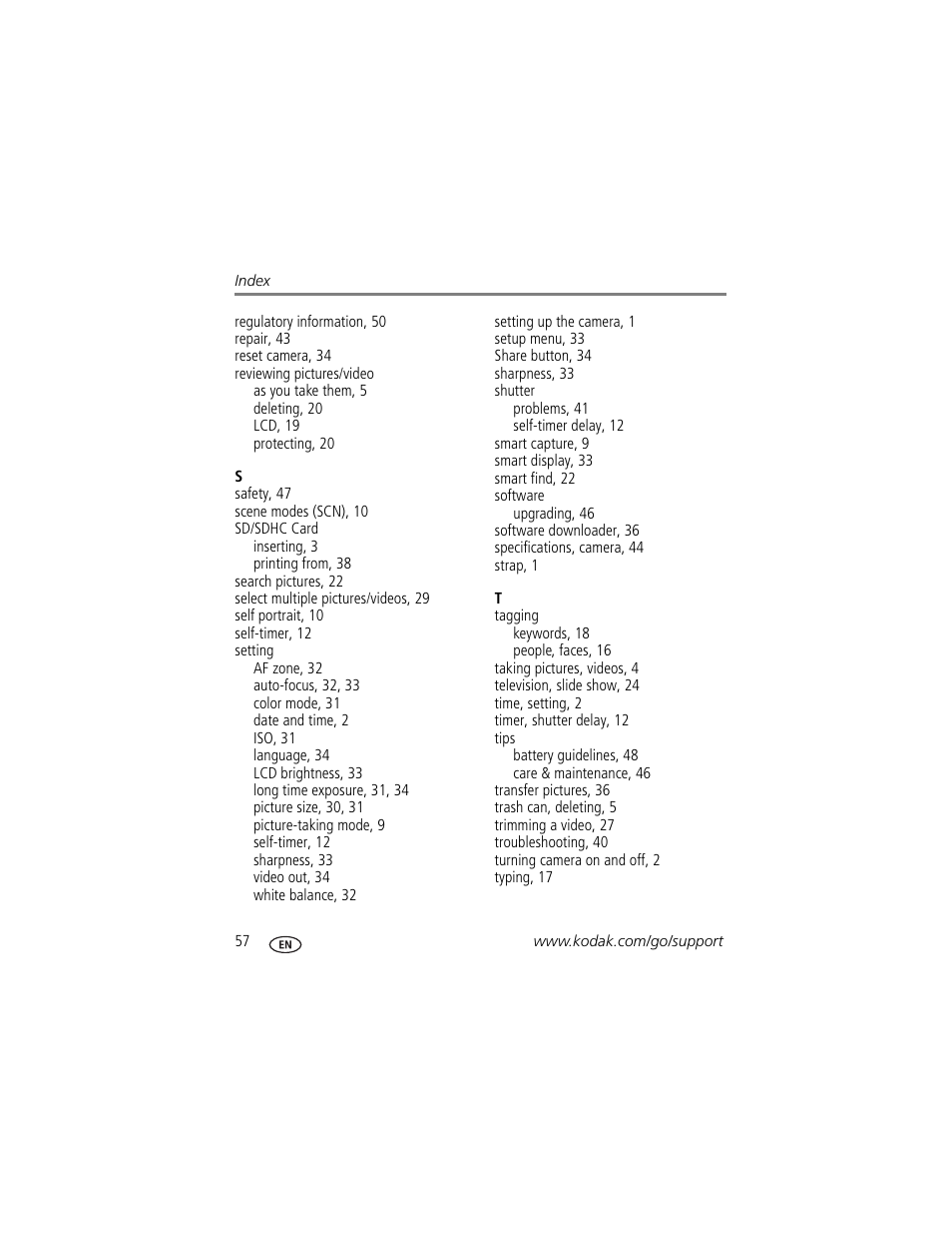 Kodak EASYSHARE CD153 User Manual | Page 64 / 65