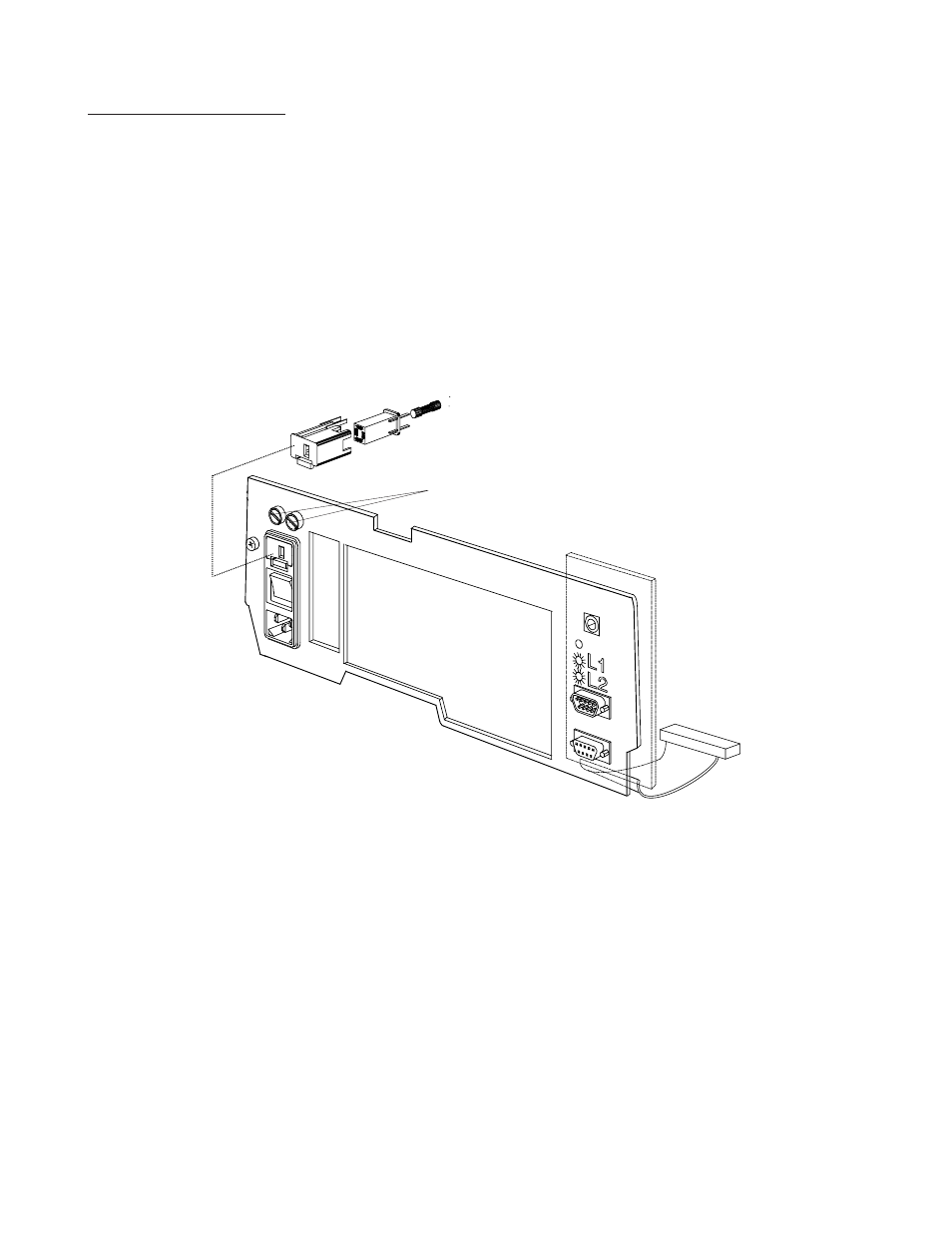 Back panel pcb 4-10, Back panel pcb | Kodak Ektapro Slide Projector 4020 User Manual | Page 68 / 136