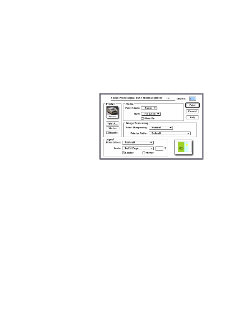 Export module dialog box, Button and field descriptions | Kodak 8657 User Manual | Page 23 / 48