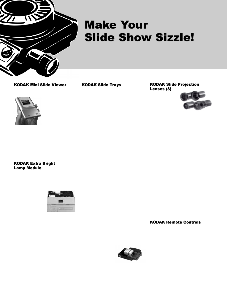 Kodak CAT 820 1899 User Manual | 2 pages