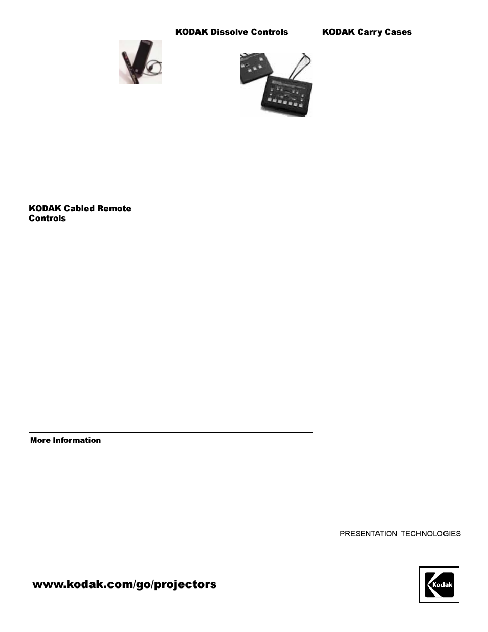 Kodak CAT 820 1899 User Manual | Page 2 / 2