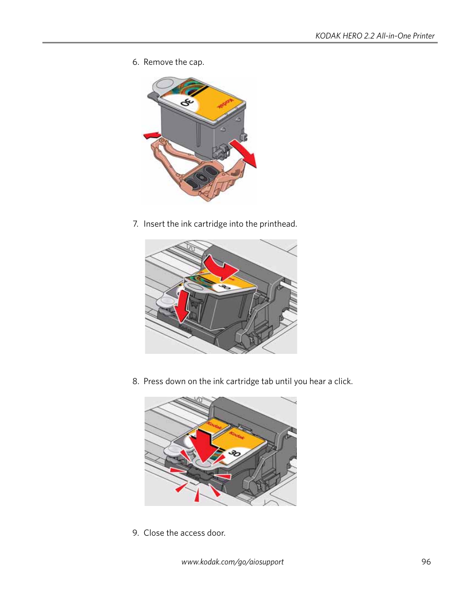 Kodak 2.2 User Manual | Page 103 / 127