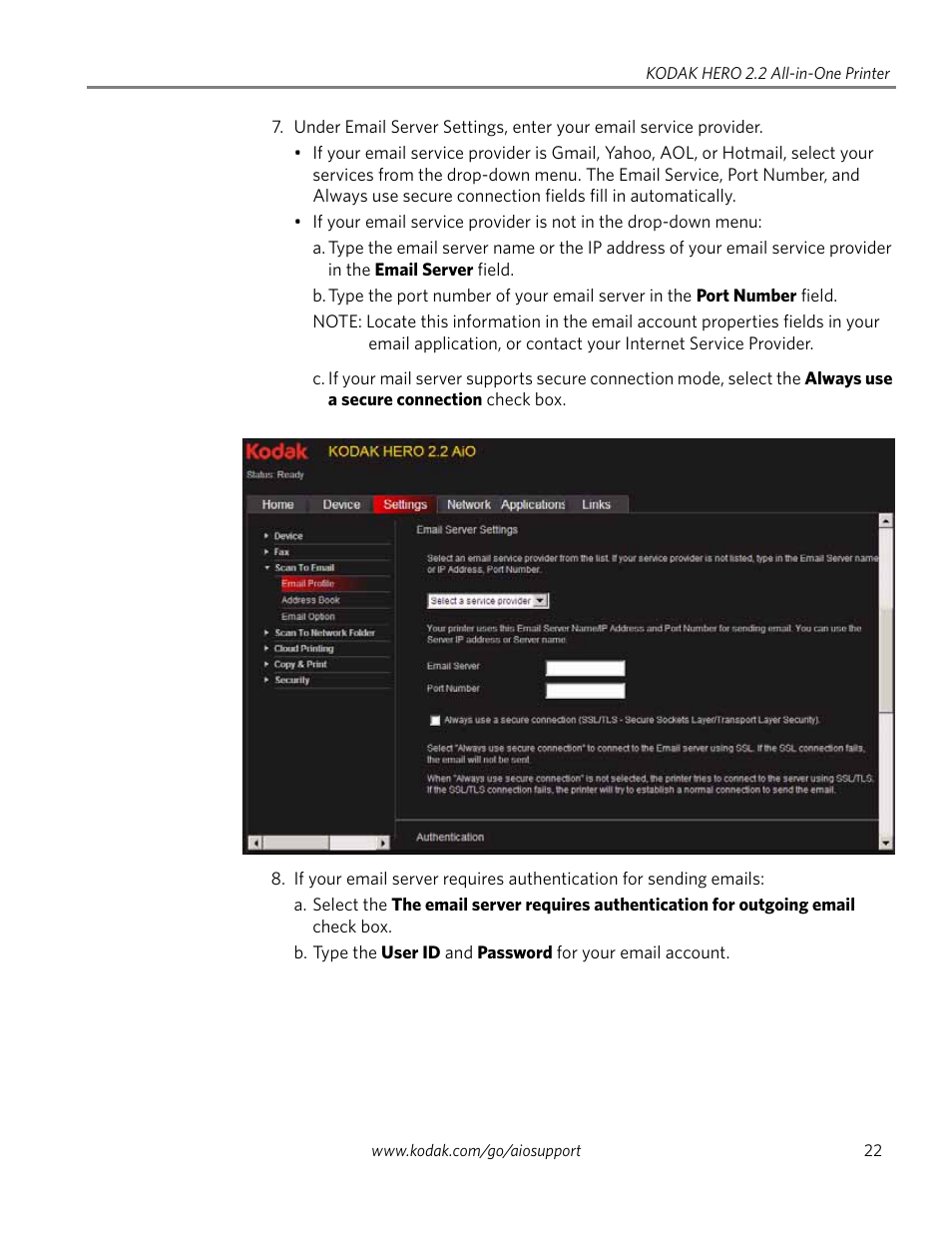 Kodak 2.2 User Manual | Page 29 / 127