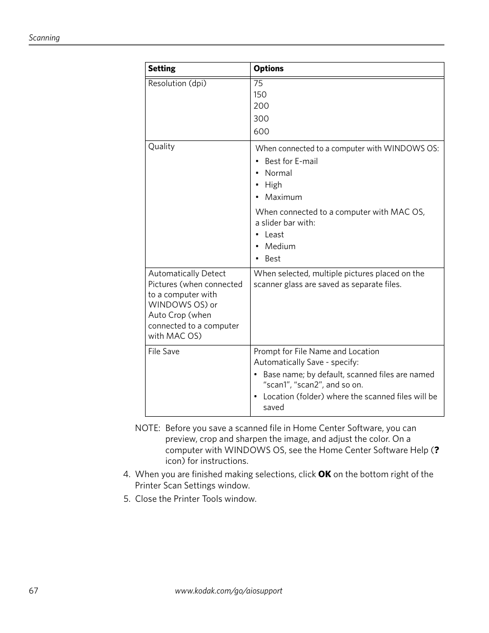 Kodak 2.2 User Manual | Page 74 / 127