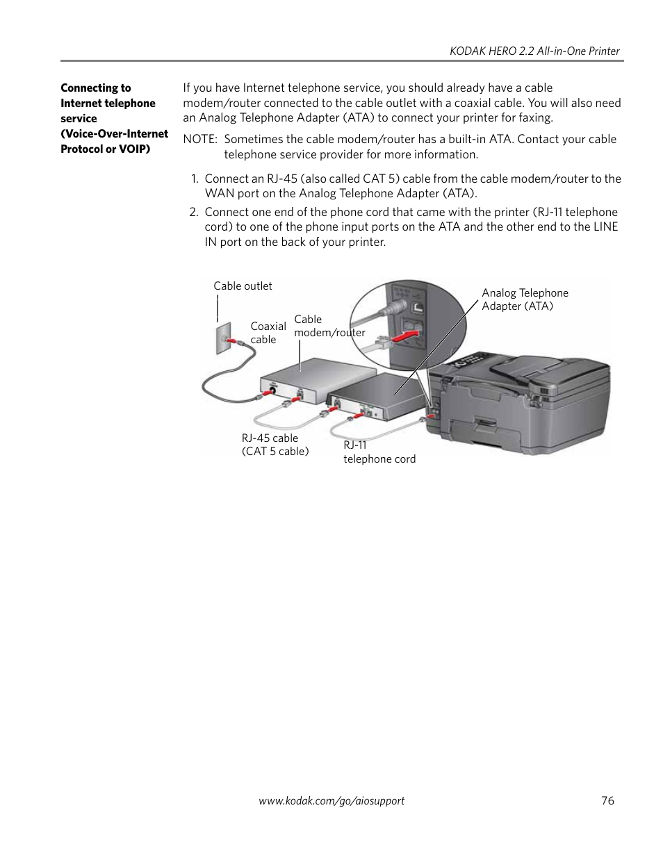 Kodak 2.2 User Manual | Page 83 / 127