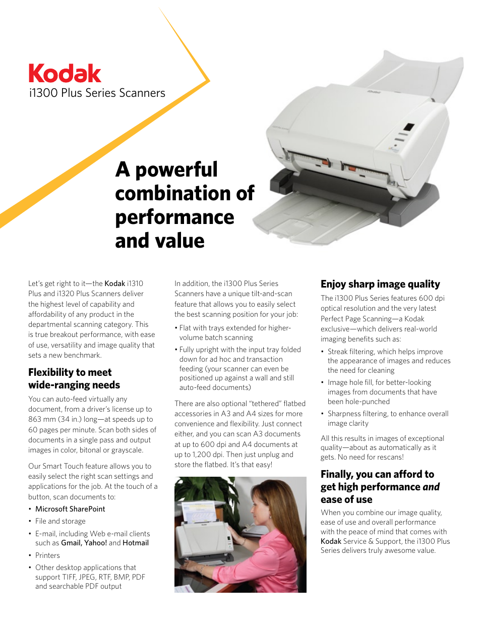 Kodak i1310 User Manual | 2 pages