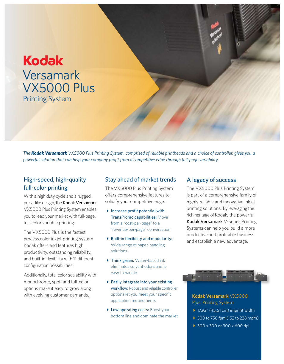 Kodak VX5000 User Manual | 2 pages