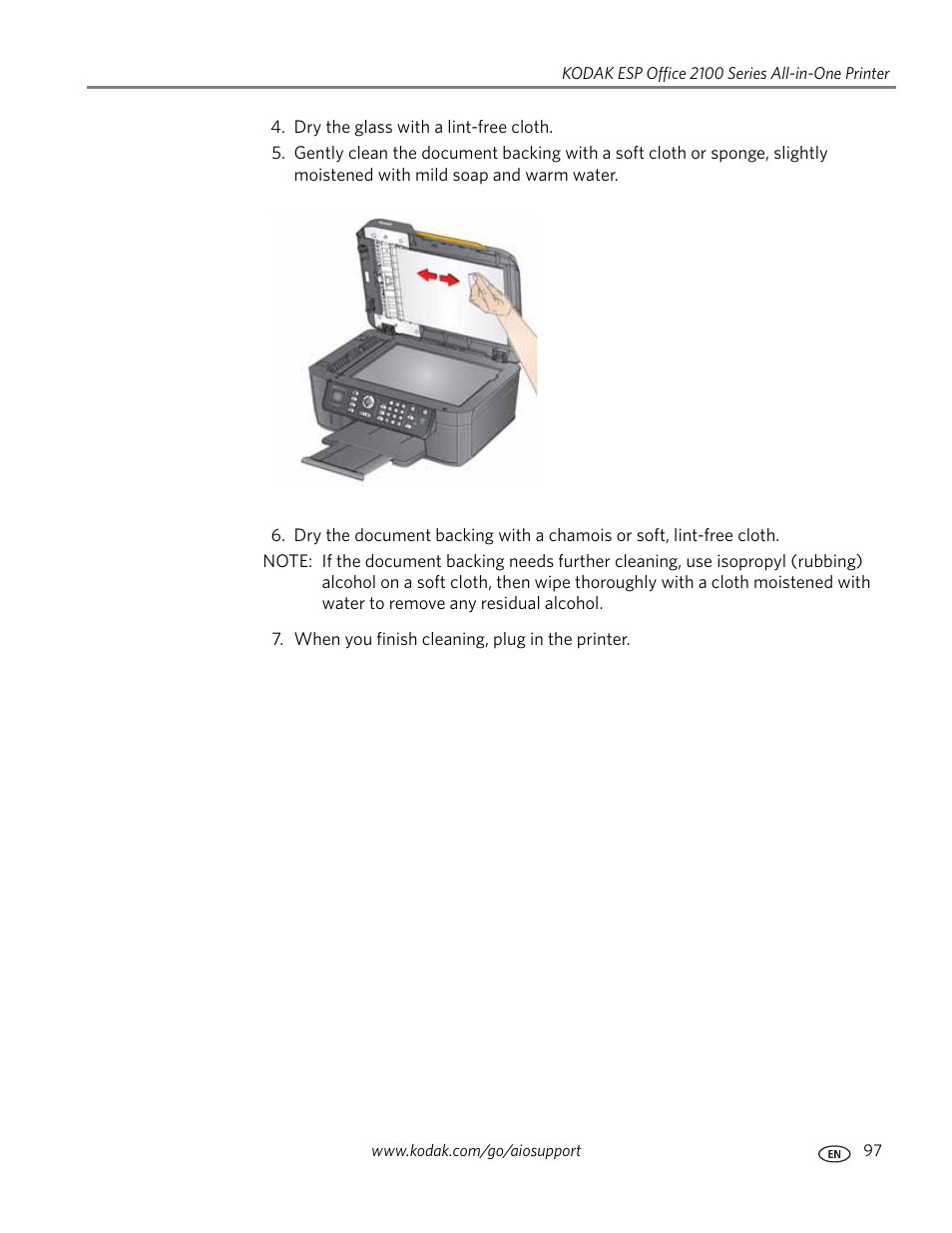 Kodak ESP OFFICE 2100 User Manual | Page 103 / 137