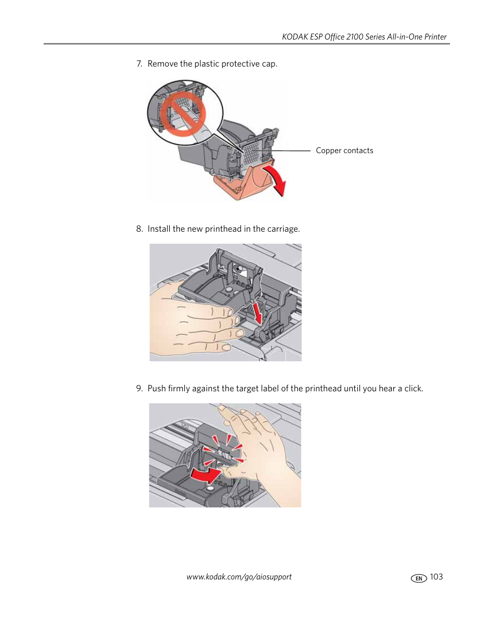 Kodak ESP OFFICE 2100 User Manual | Page 109 / 137