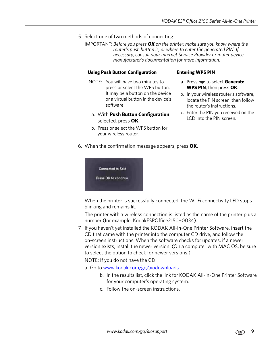 Kodak ESP OFFICE 2100 User Manual | Page 15 / 137