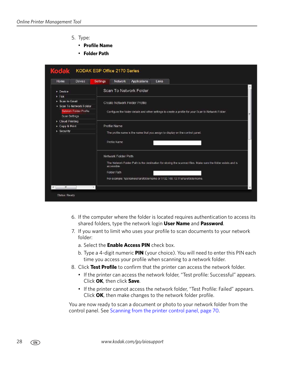 Kodak ESP OFFICE 2100 User Manual | Page 34 / 137