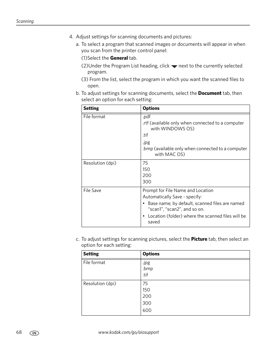 Kodak ESP OFFICE 2100 User Manual | Page 74 / 137