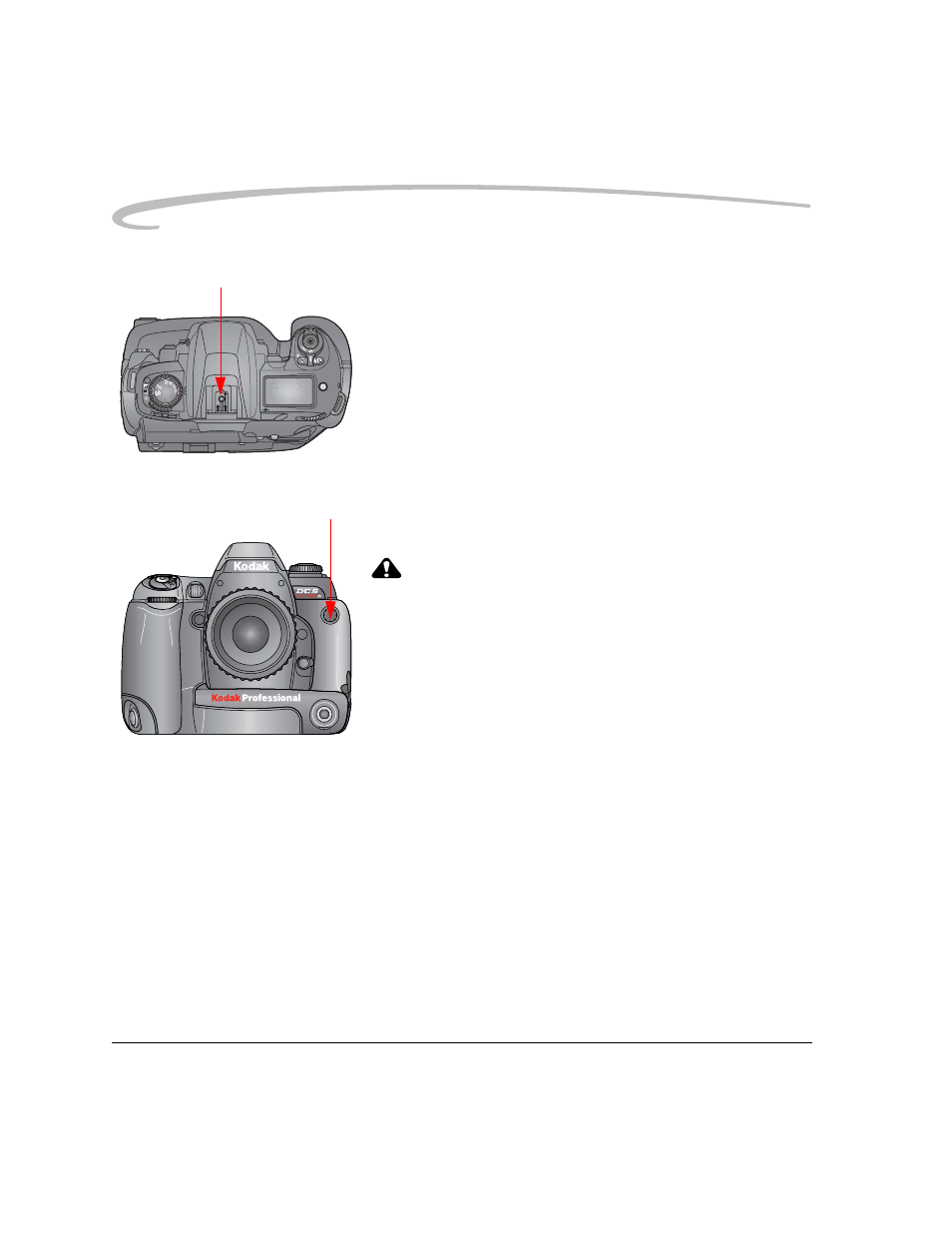 Hot shoe, Pc sync terminal, Hot shoe -8 pc sync terminal -8 | Kodak DCS Pro SLR/n User Manual | Page 172 / 244