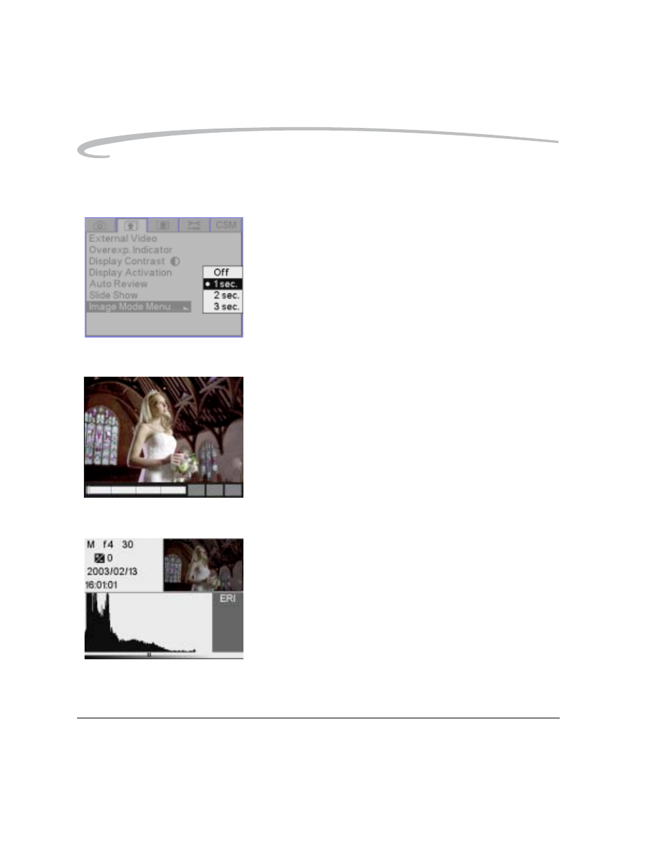 Single-image mode, Histogram mode, Single-image mode -2 histogram mode -2 | Am (see | Kodak DCS Pro SLR/n User Manual | Page 182 / 244