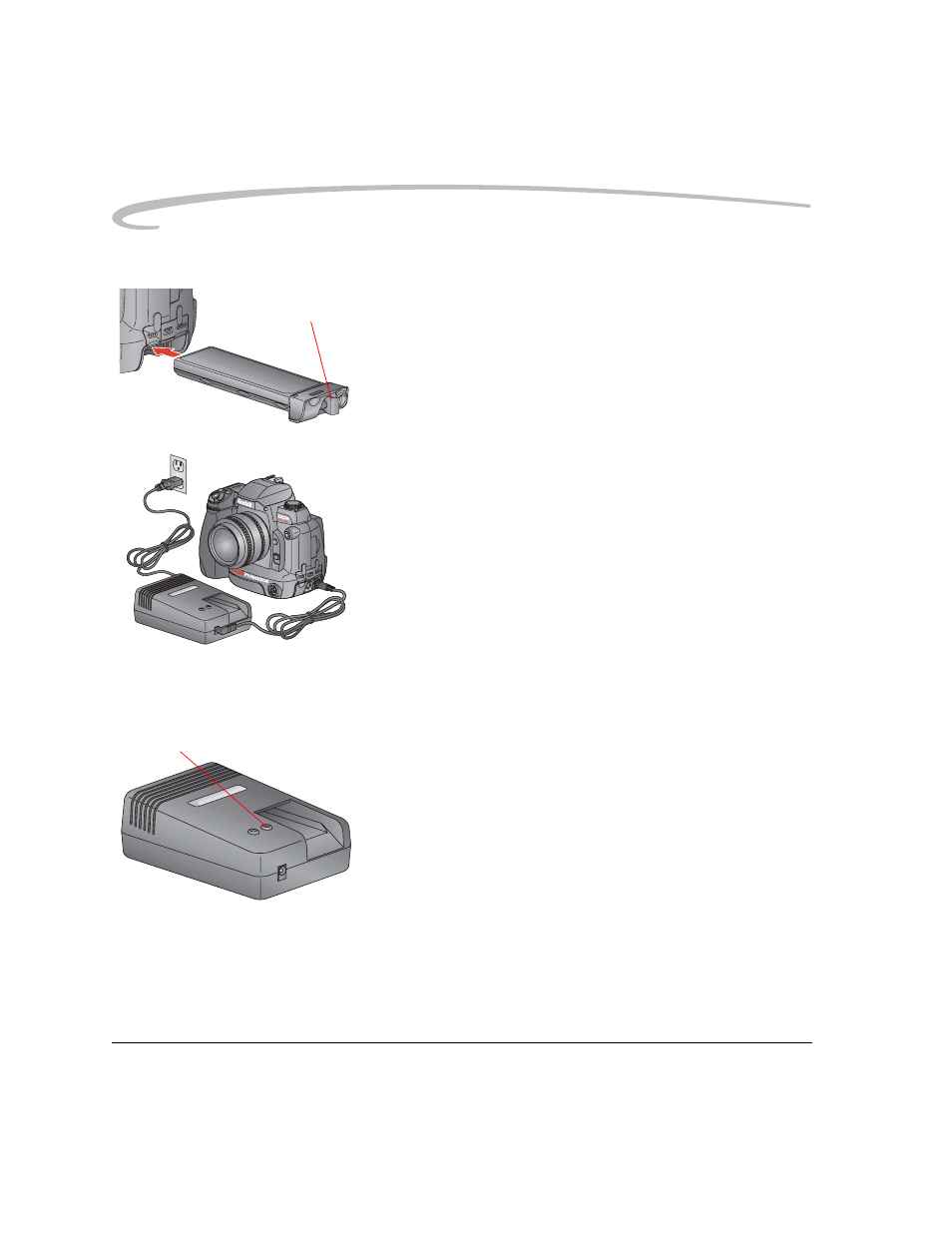 Powering your camera using the power module, Powering your camera using a battery, Charging batteries | Charging batteries -2 | Kodak DCS Pro SLR/n User Manual | Page 46 / 244