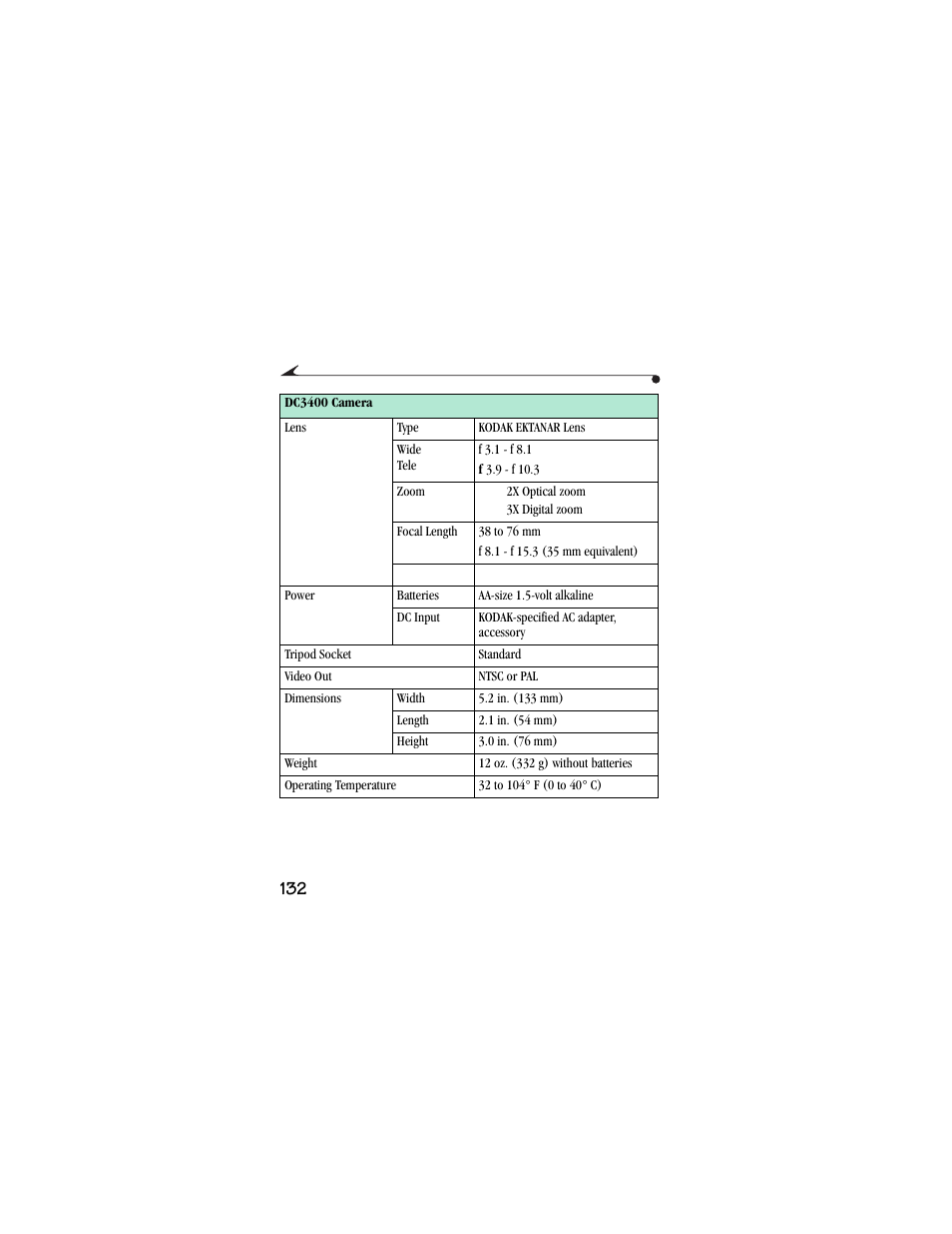 Kodak DC3400 User Manual | Page 140 / 156