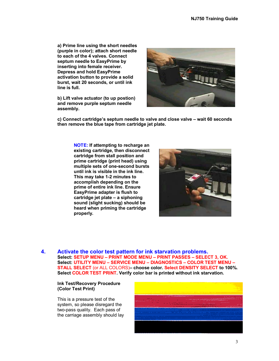 Kodak NOVAJET 750 User Manual | Page 3 / 32