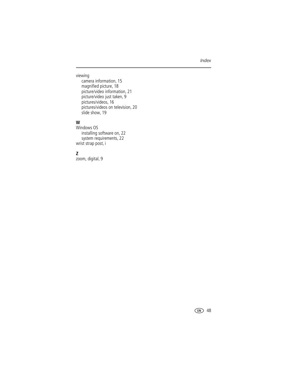Kodak CX7300 User Manual | Page 55 / 55