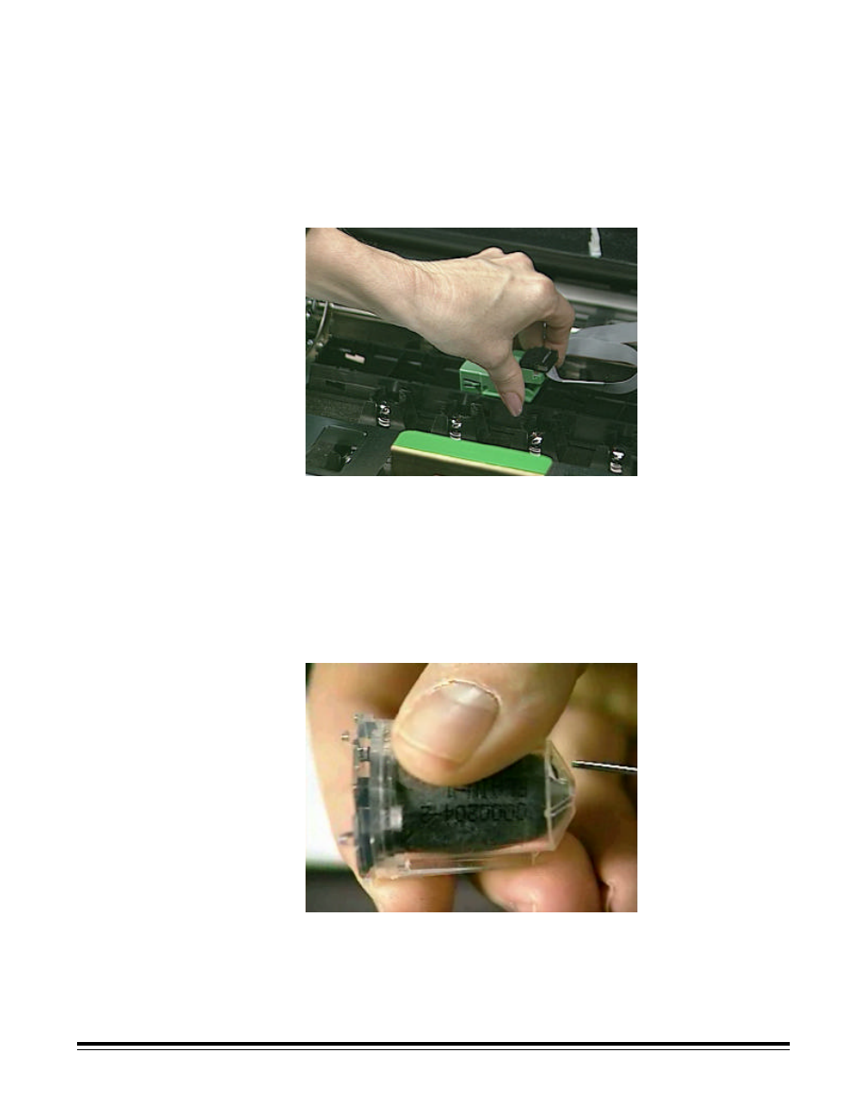 Purging the ink cartridge | Kodak Scanners i800 Series User Manual | Page 35 / 83
