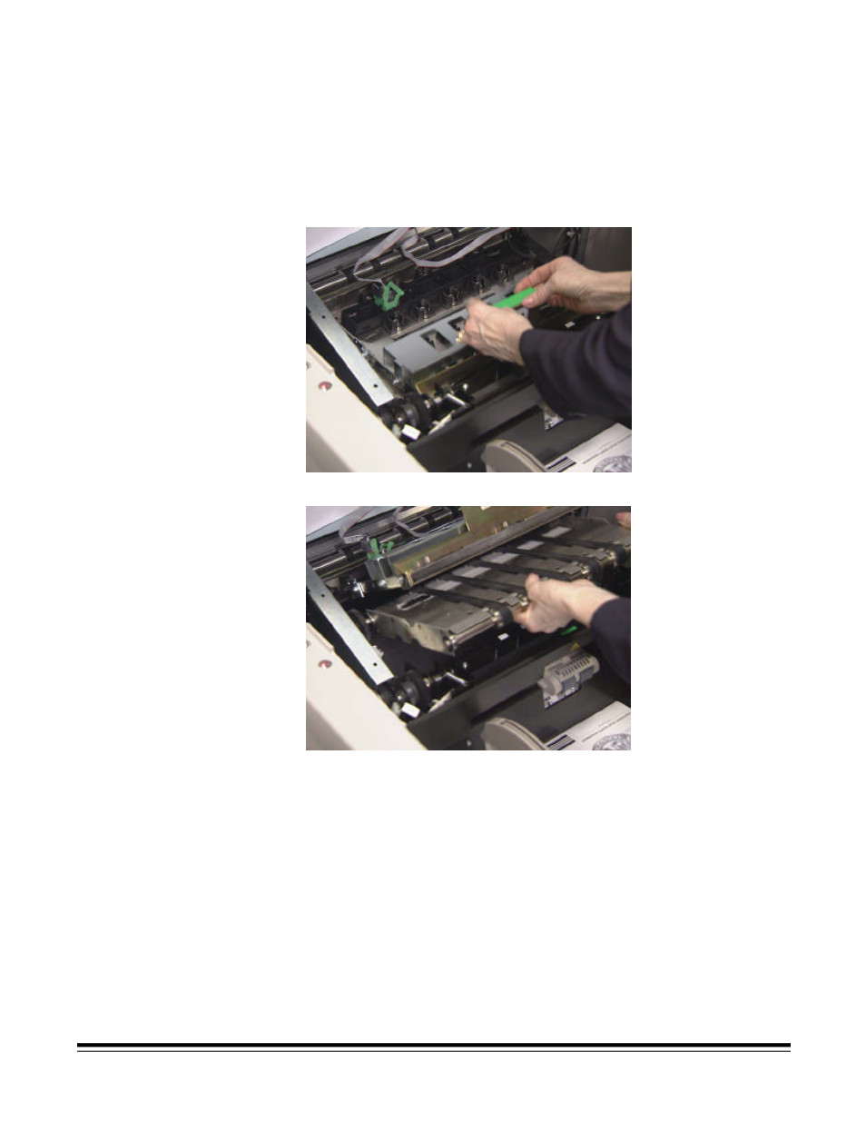 Replacing the ink blotter strips | Kodak Scanners i800 Series User Manual | Page 38 / 83