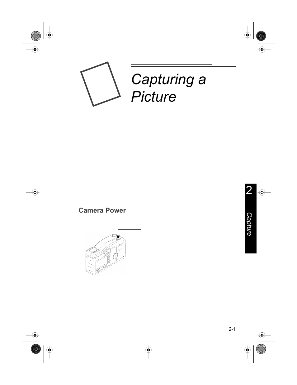 Capturing a picture | Kodak DC200 User Manual | Page 11 / 87