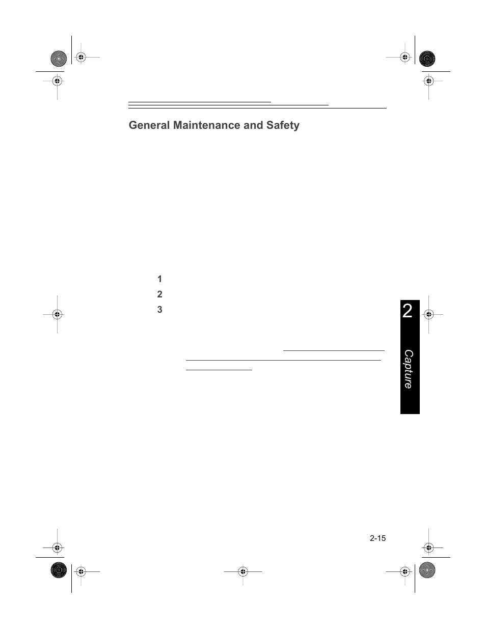 Capture general maintenance and safety | Kodak DC200 User Manual | Page 25 / 87