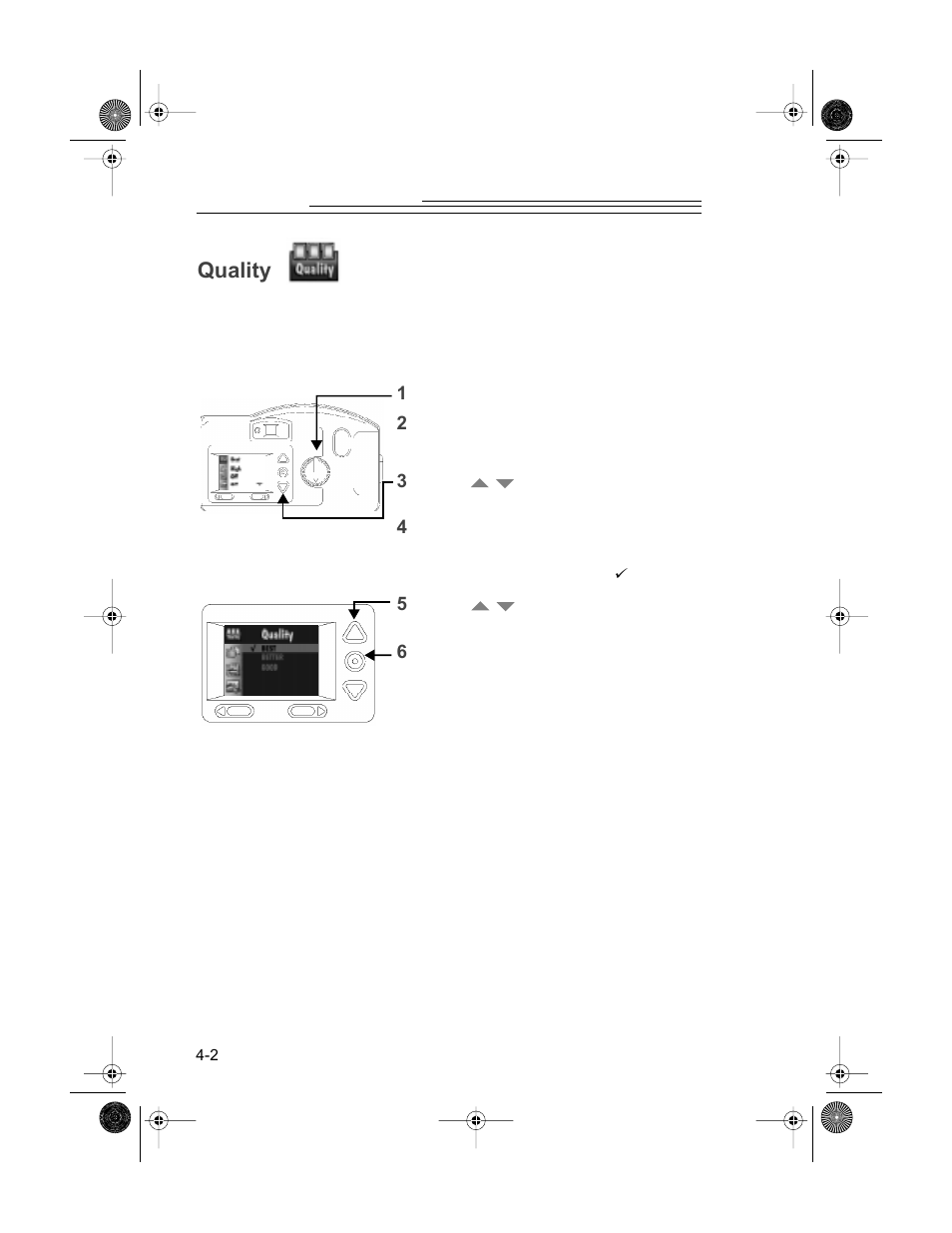 Quality | Kodak DC200 User Manual | Page 32 / 87