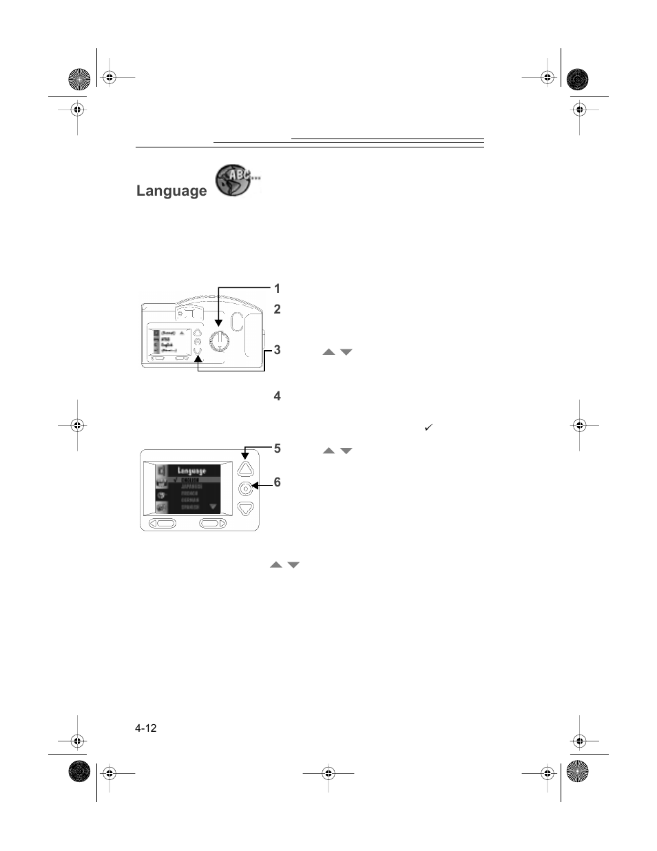 Language | Kodak DC200 User Manual | Page 42 / 87