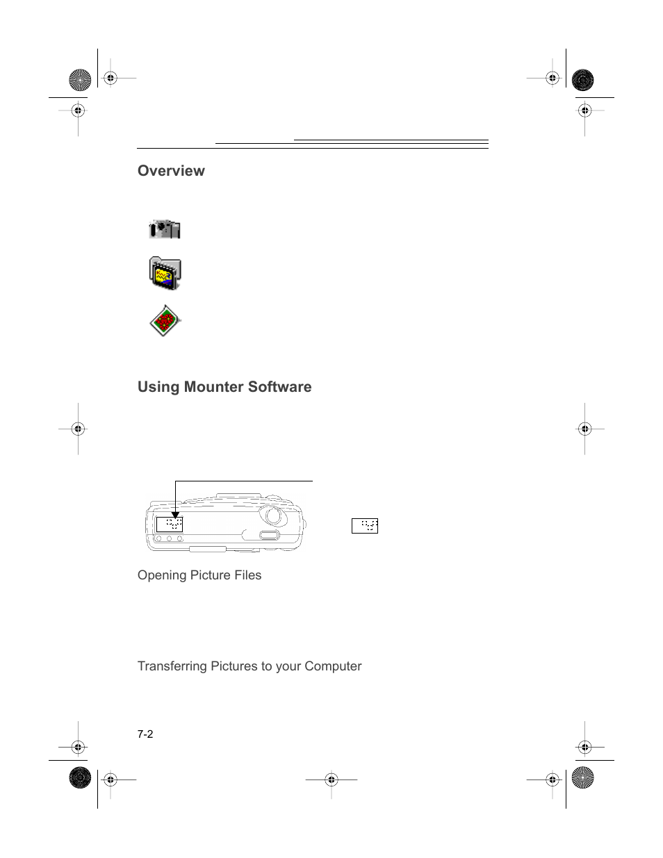 Overview, Using mounter software | Kodak DC200 User Manual | Page 52 / 87