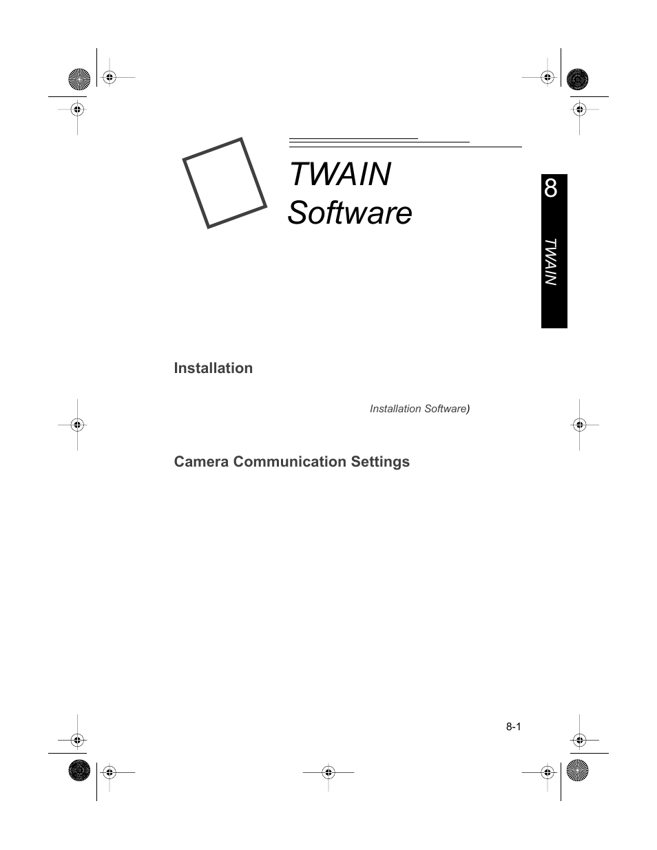 Twain software | Kodak DC200 User Manual | Page 61 / 87