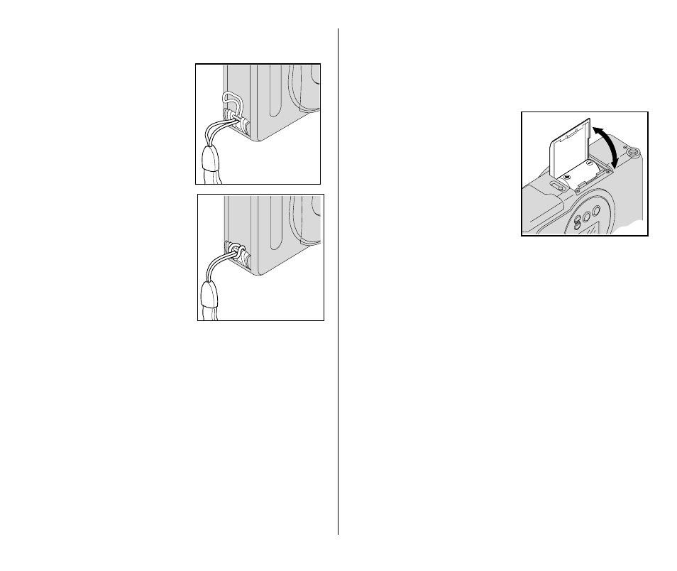 Attaching the strap, Loading the battery, Low-battery indicator | Kodak Auto Focus Camera T550 User Manual | Page 11 / 65