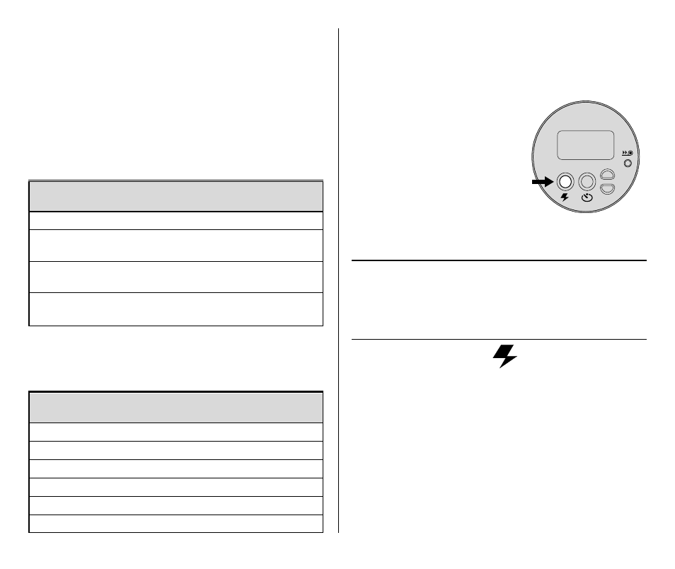 Flash de relleno, Señales de la lámpara de advertencia del flash, Distancia del sujeto al flash | Kodak Auto Focus Camera T550 User Manual | Page 36 / 65