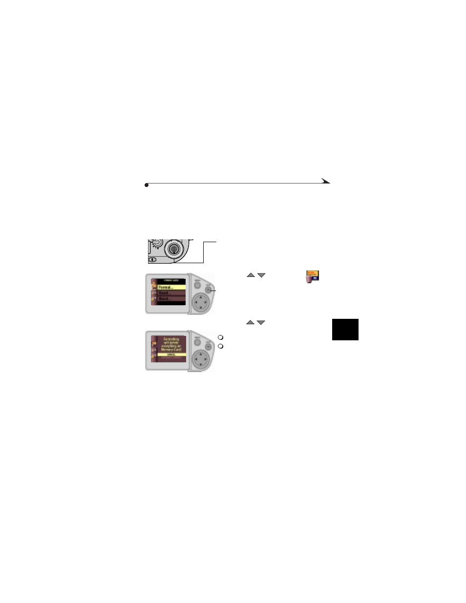 Formatting a picture card | Kodak DC4800 User Manual | Page 67 / 118