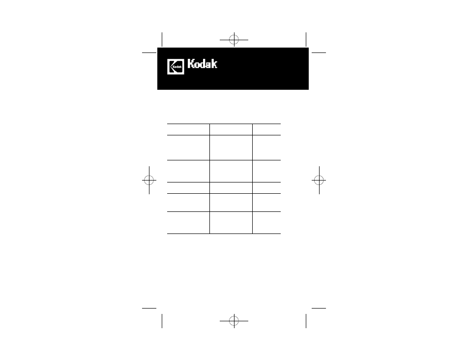 Vision 200t | Kodak ISBN 0-87985-749-8 User Manual | Page 16 / 82