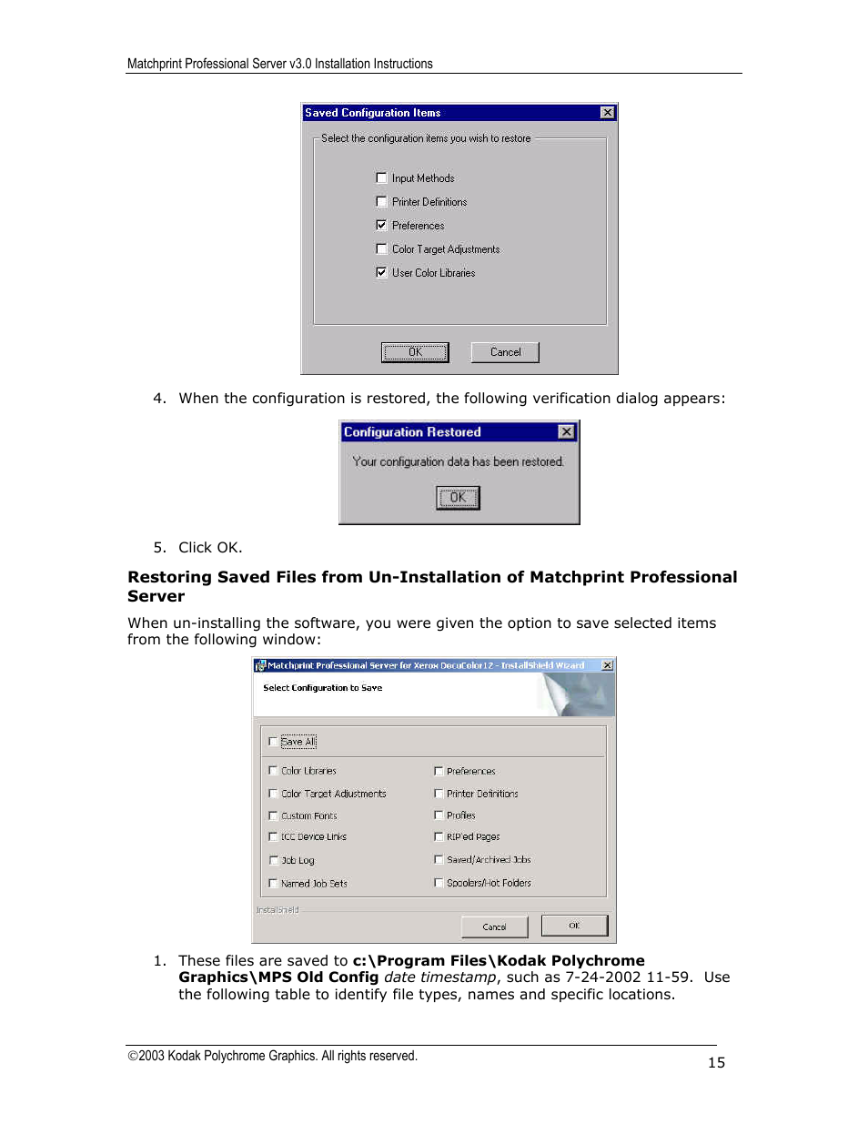 Kodak KY0730482 User Manual | Page 15 / 17