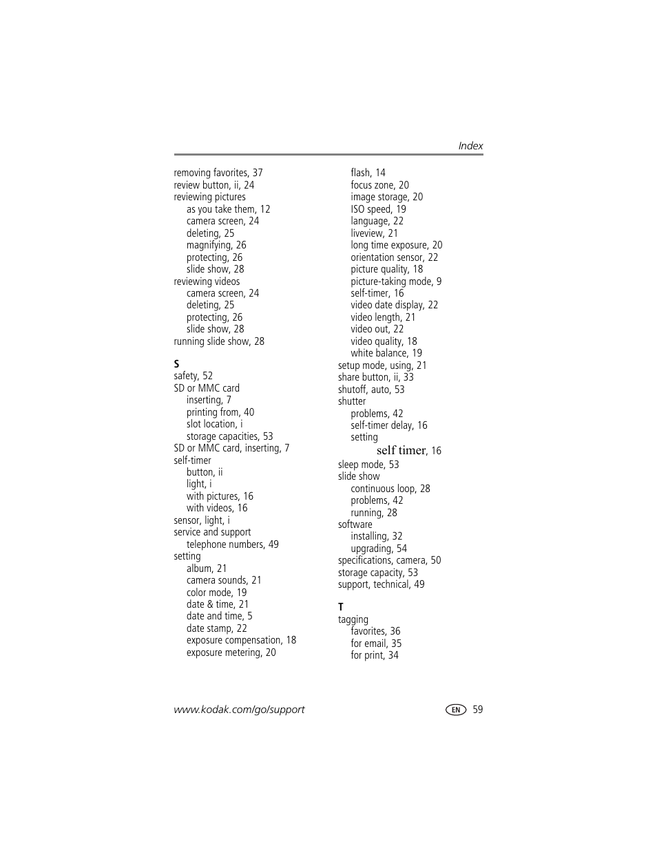 Kodak CX7525 User Manual | Page 65 / 66