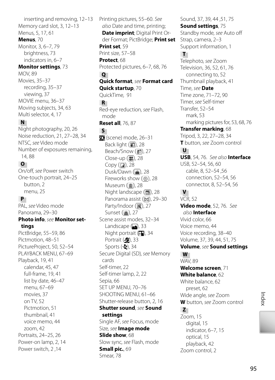 Kodak COOLPIX S5 User Manual | Page 105 / 108