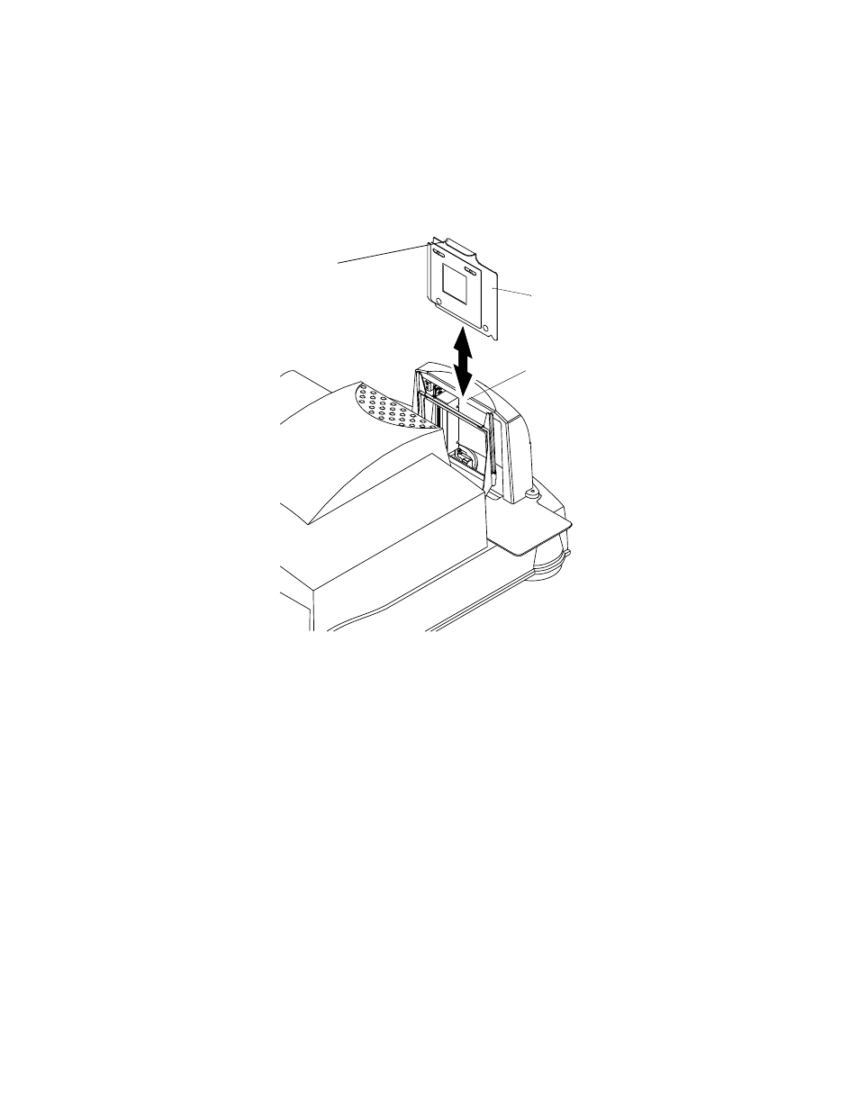 Placing the film holder in the scanner | Kodak 6B7198 User Manual | Page 30 / 112
