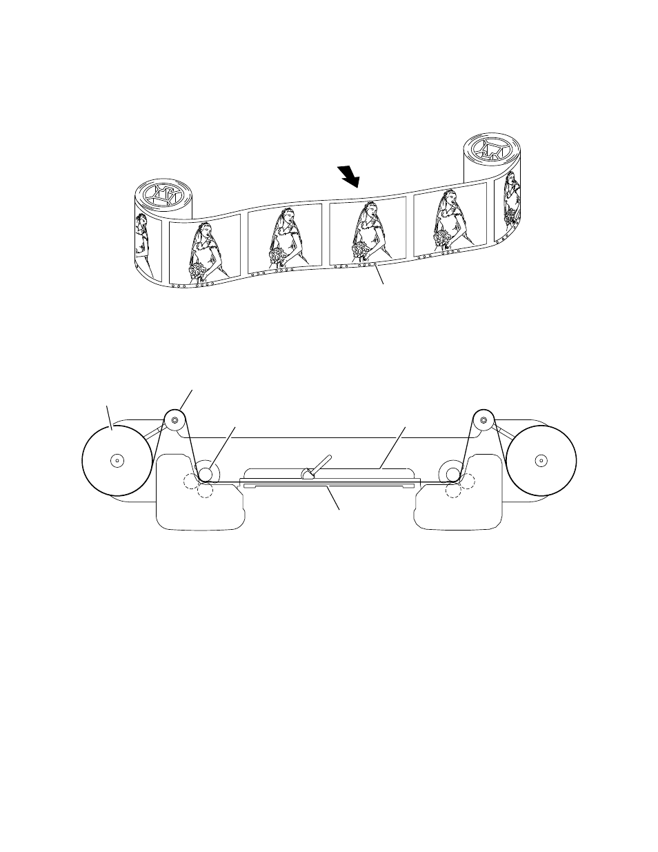 Threading the film | Kodak 6B7198 User Manual | Page 81 / 112