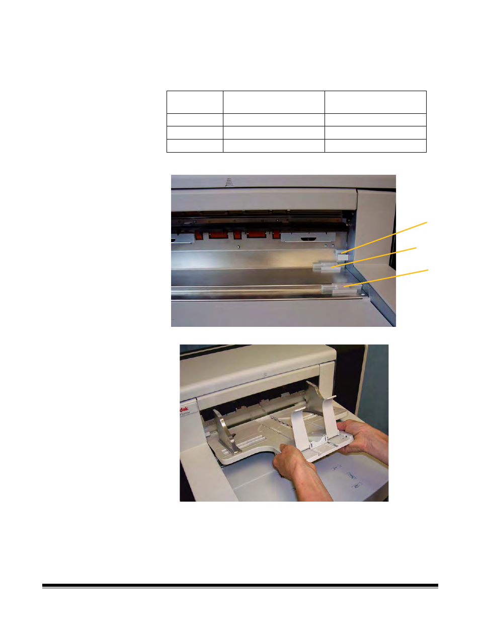 Positioning the output tray | Kodak A-61555 User Manual | Page 26 / 110