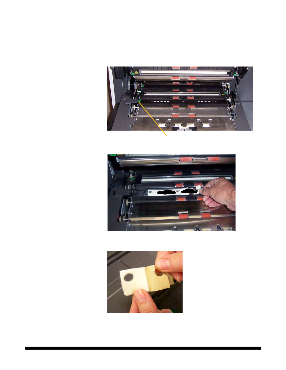 Replacing the front blotter strip | Kodak A-61555 User Manual | Page 69 / 110