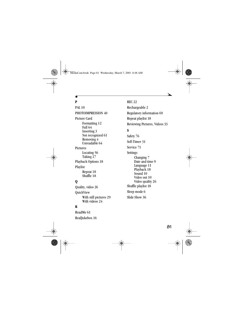 Kodak mc3 User Manual | Page 87 / 88