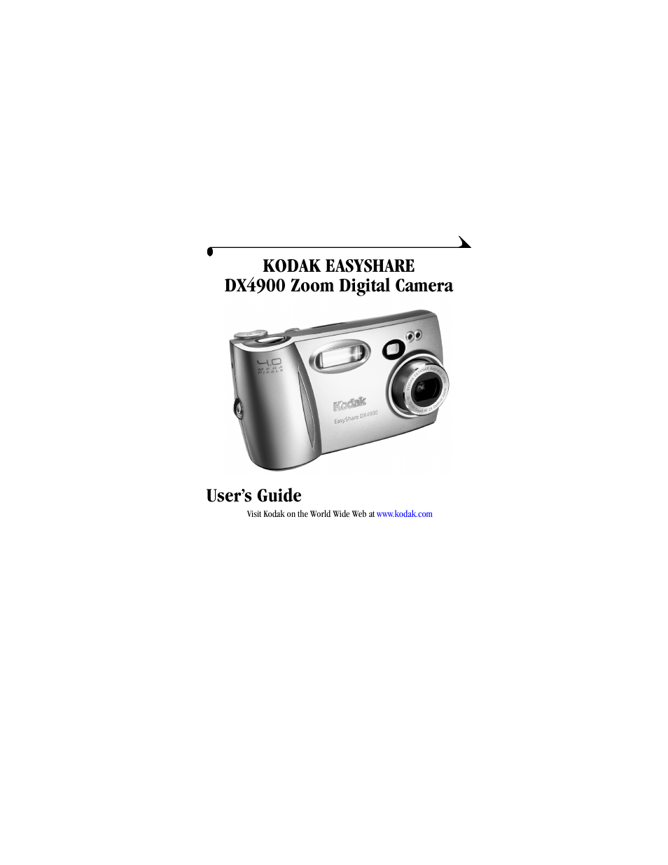 Kodak DX4900 User Manual | 106 pages