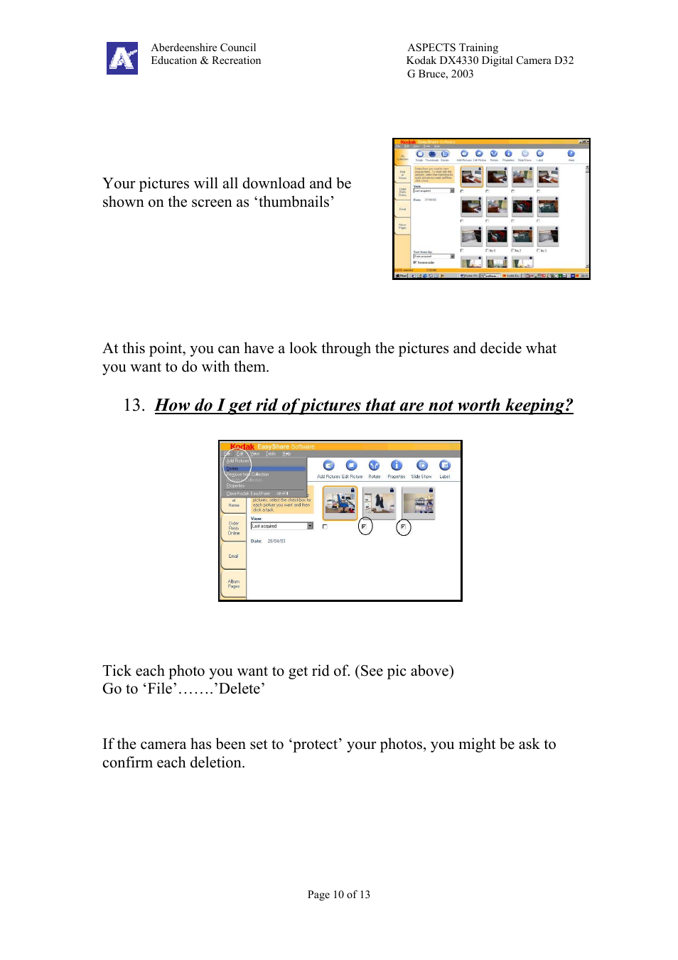 Kodak DX4330 User Manual | Page 10 / 13